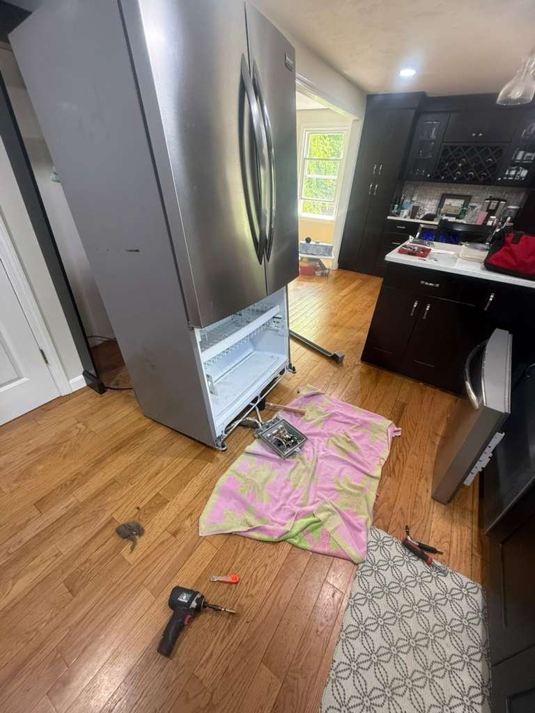 Refrigerator checked for cooling problems